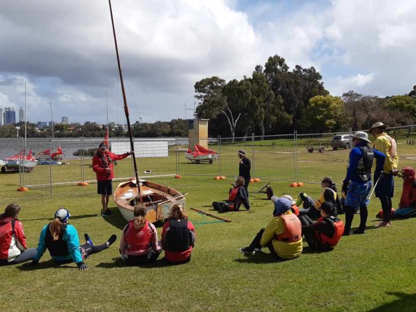 Mirror sail 2020 supported with Ron Tough grant