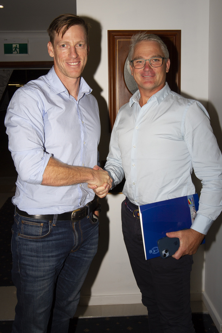 Graeme Spence and Andy Feathers