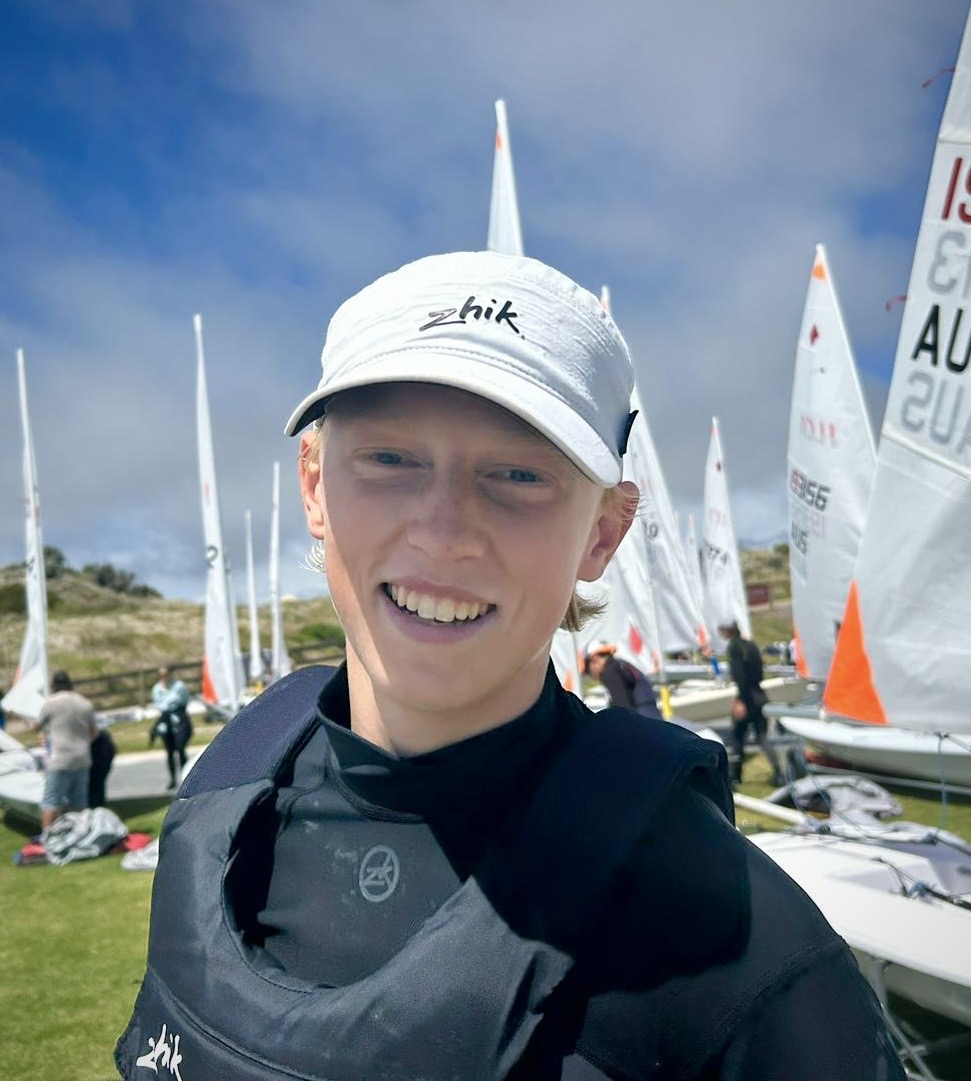 Jasper Stays – Reflection – ILCA 6 Youth Worlds, Cabrillo Beach (LA)
