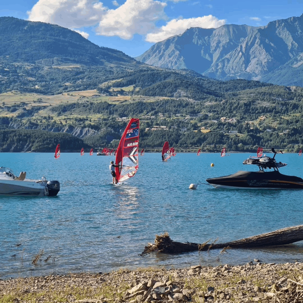 Jack Brazier - Lac Serre-Poncon - 2024 iQFOIL YOUTH AND JUNIOR EUROPEANS, Embrun, France